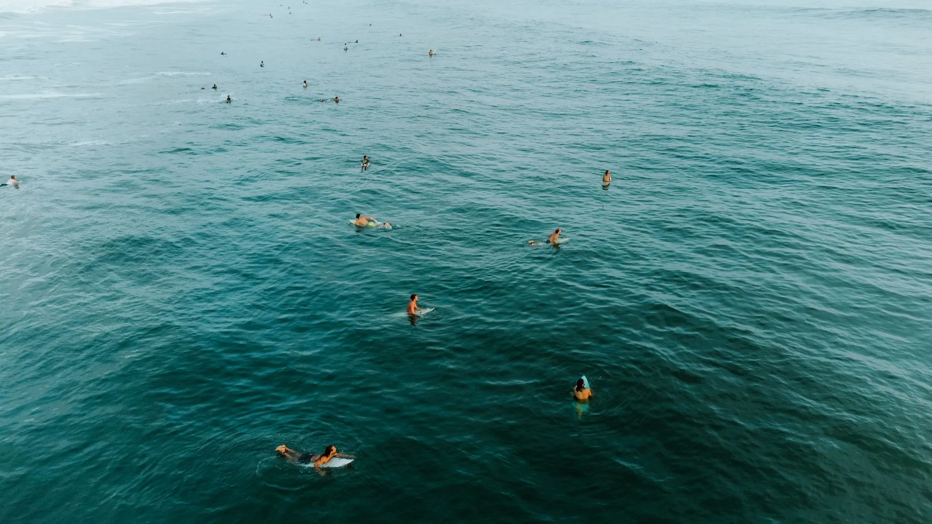 Warm water and company in the lineup, Pacific coast of Costa Rica