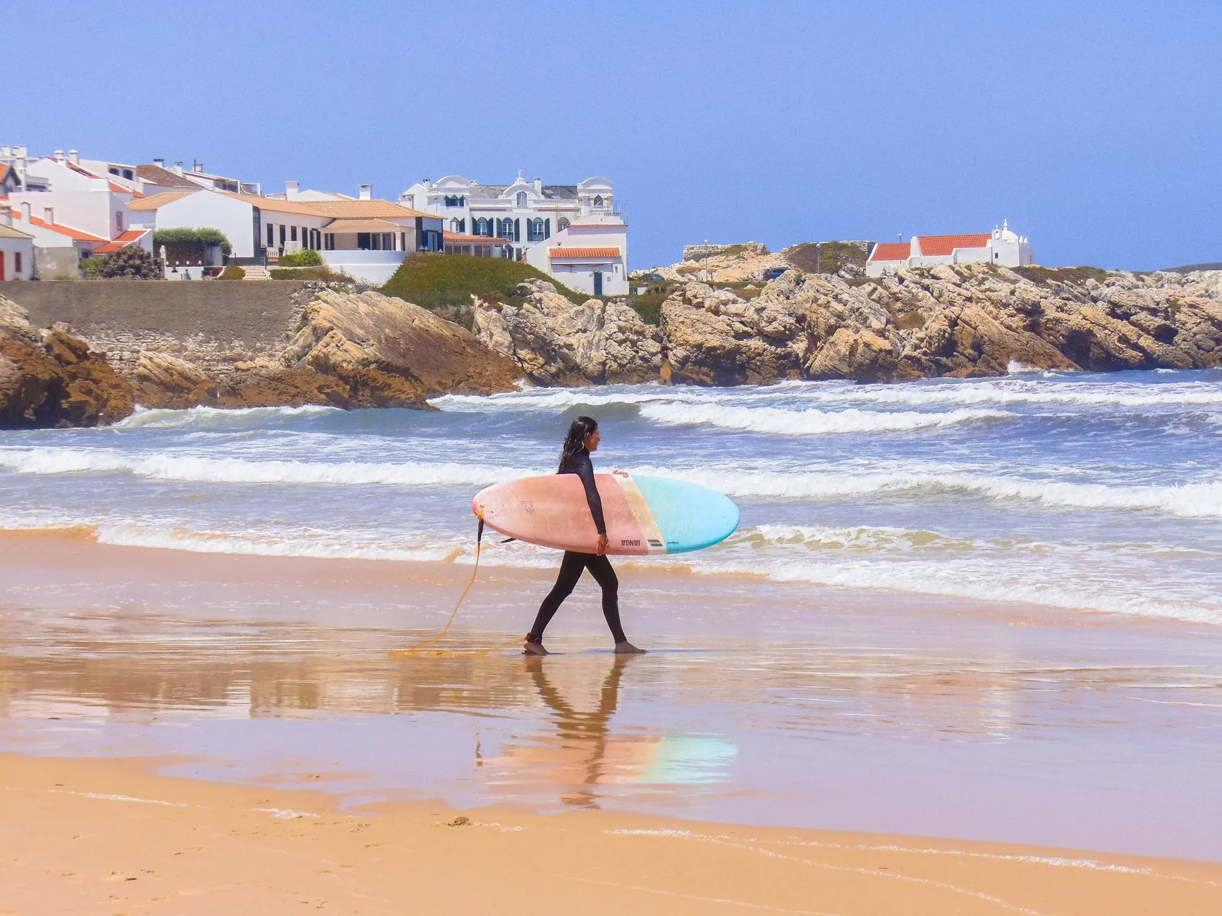 Homeward after a Baleal session