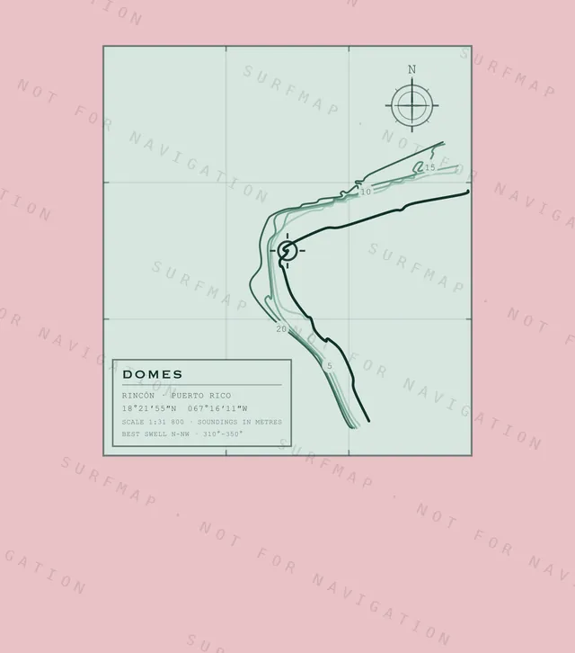 Domes chart, the full artwork printed on the back