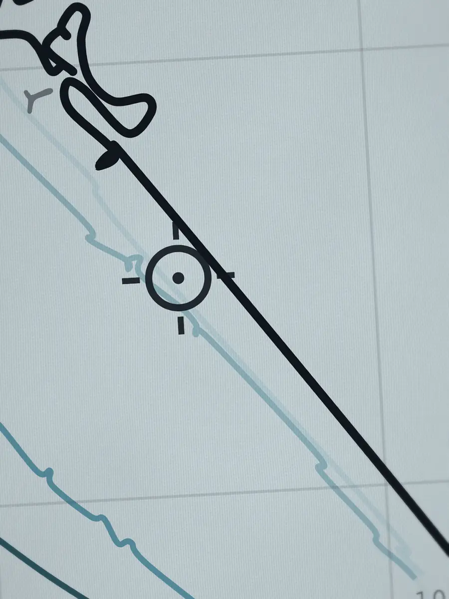 Close-up of the Oceanside peak and the depth contours around it