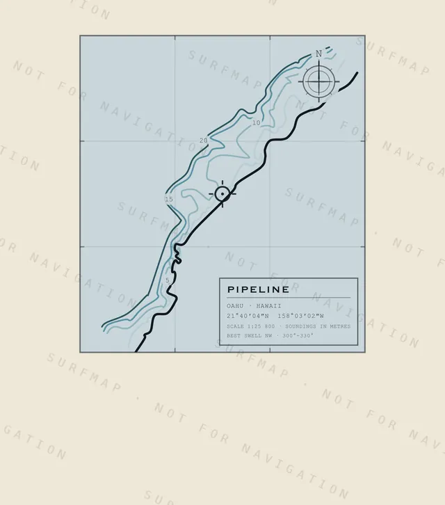 Pipeline chart, the full artwork printed on the back