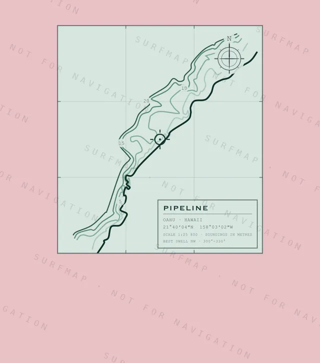 Pipeline chart, the full artwork printed on the back