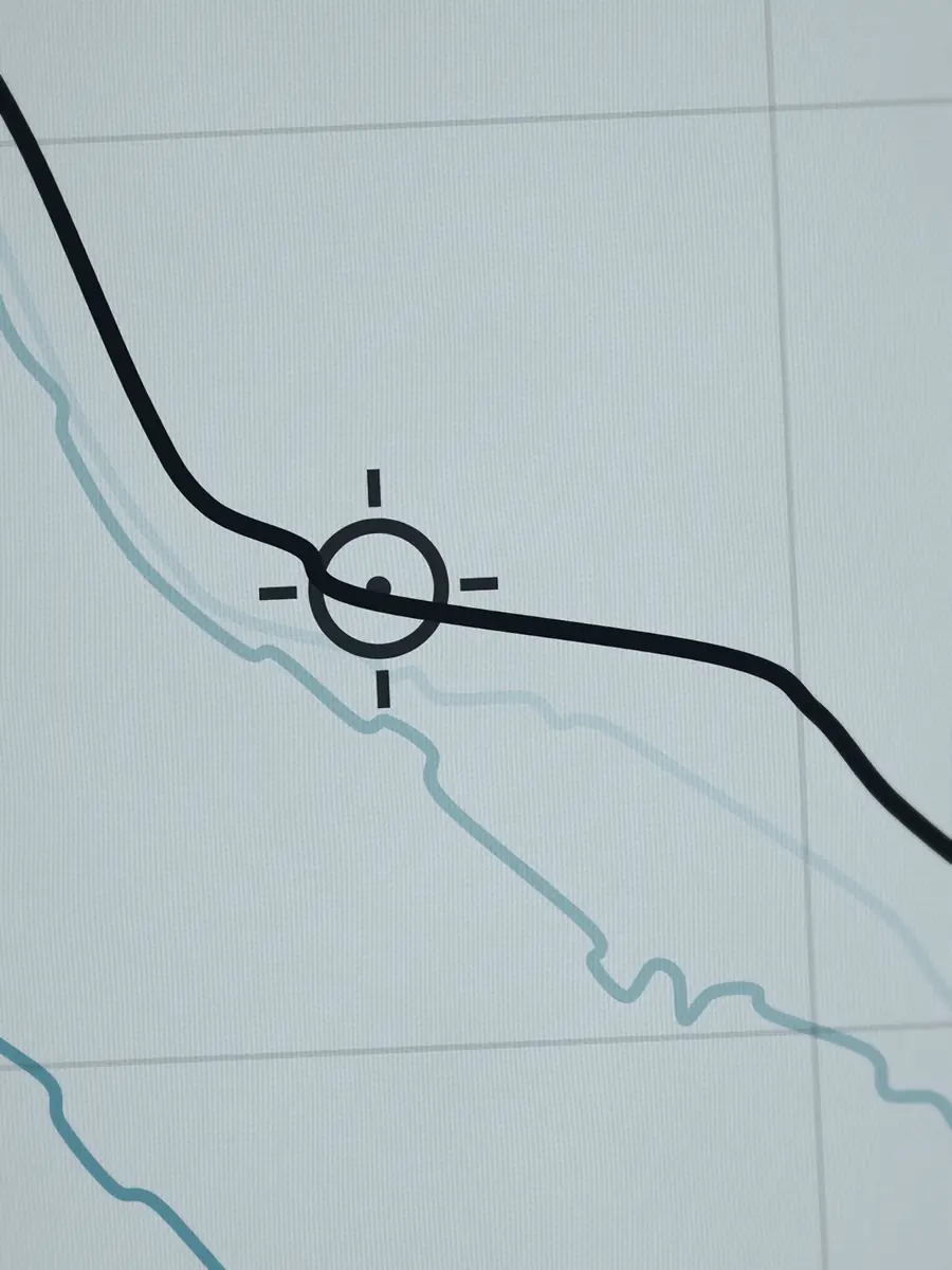 Close-up of the Trestles peak and the depth contours around it