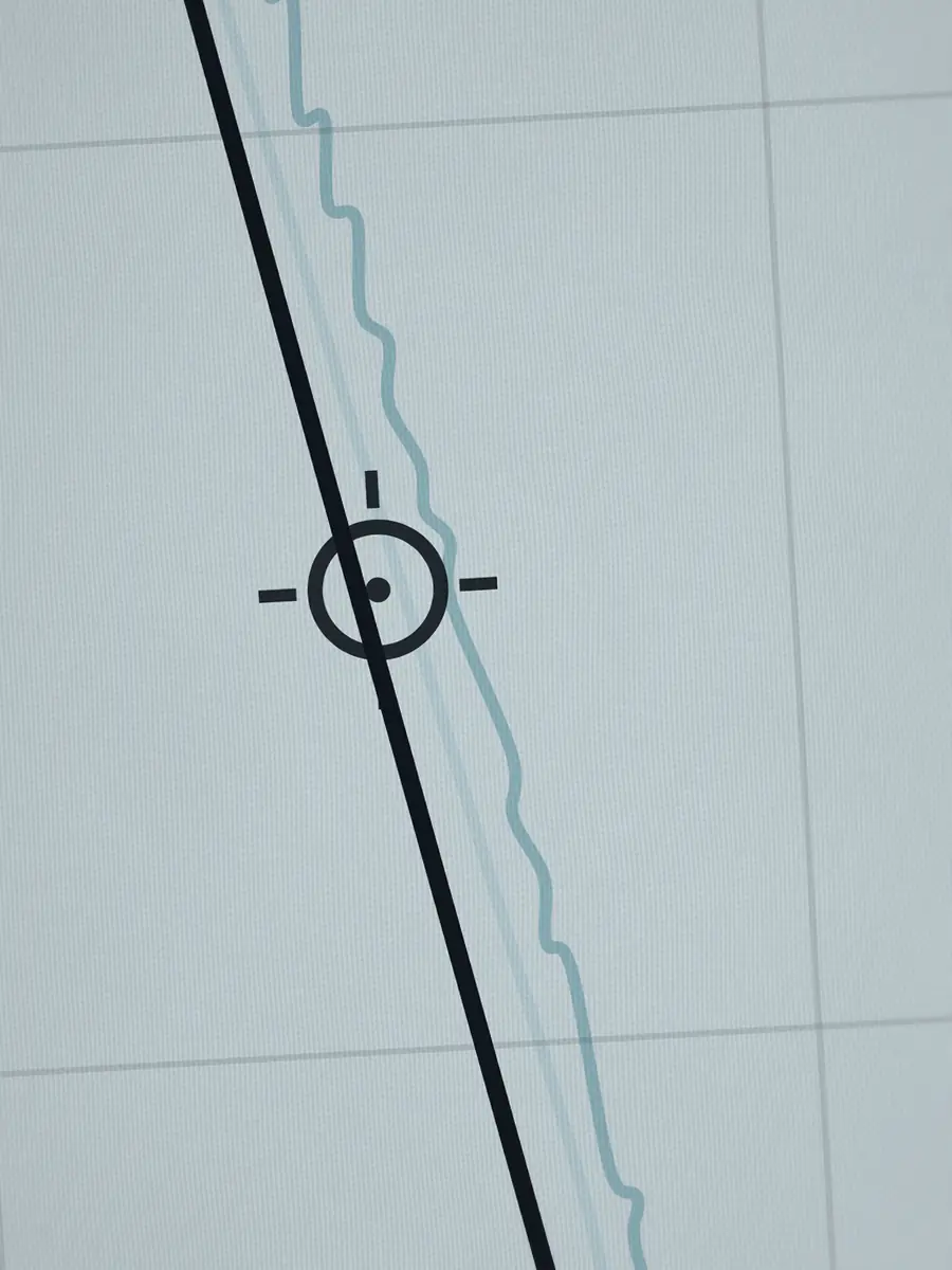 Close-up of the Virginia Beach peak and the depth contours around it